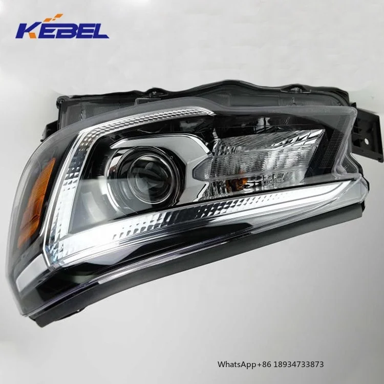 KEBEL Black Assembly Daytime Running Headlights OEM SU2502170 Car LED Headlamp for Subaru Forester 2019