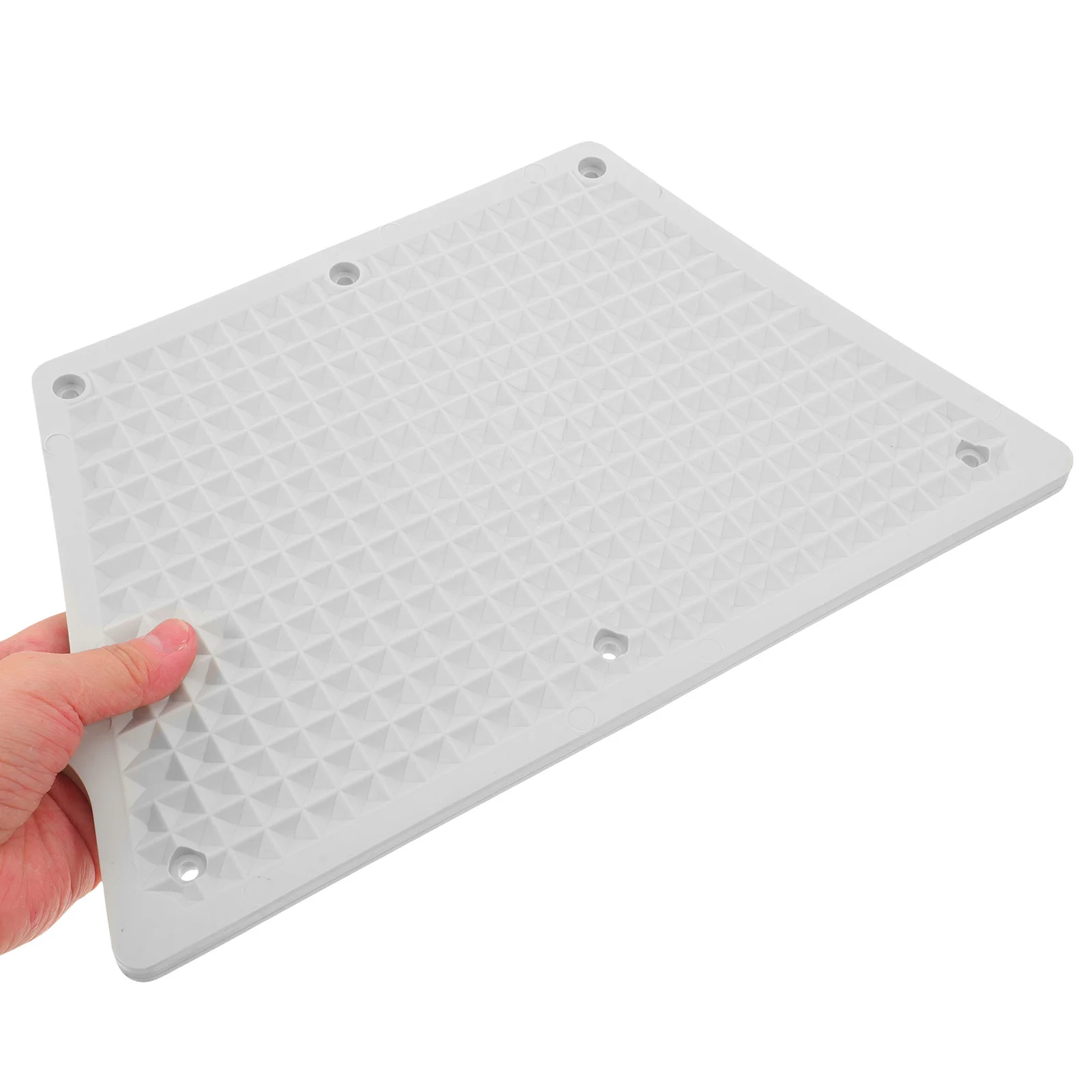 

Kayak Canoe Motor Mount Bracket Lightweight PVC Stable Trapezoidal Design Boat Parts Accessories TrollingBracket