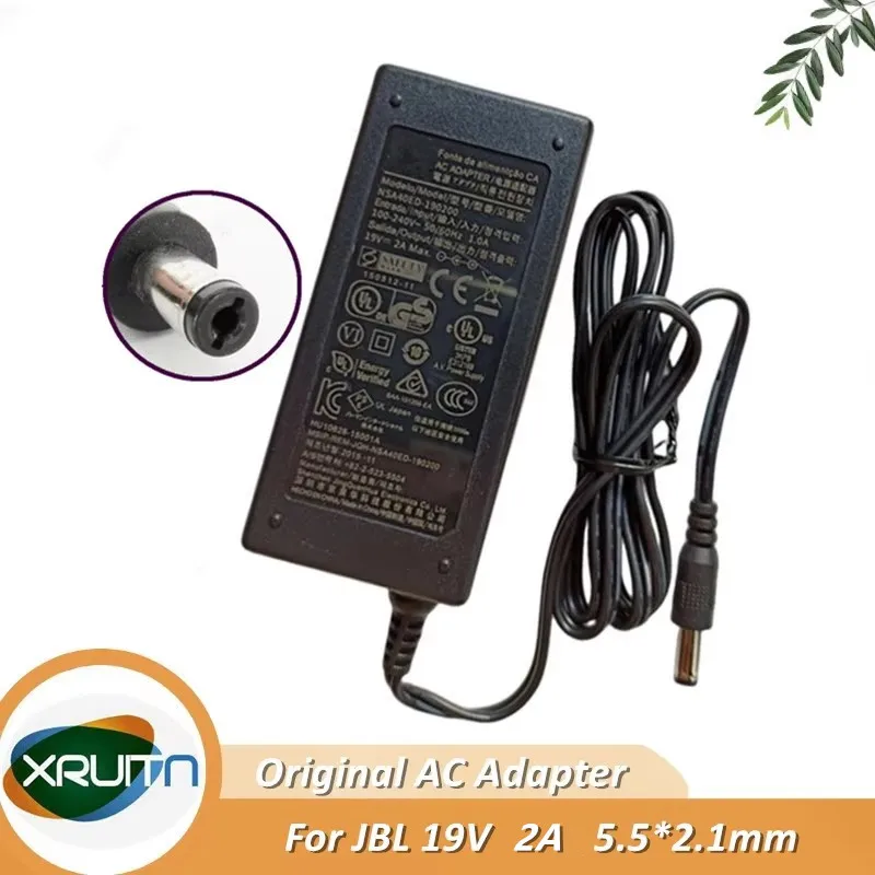 

Оригинальное зарядное устройство переменного тока NSA40ED-190200 19 В, 2 А для JBL/Harman/Kardon Onyx Studio 1, 2, 3, 4 5 6 7 Блок питания Bluetooth-динамика