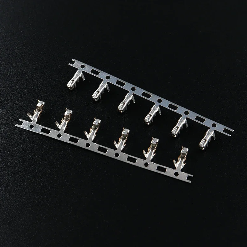 100pcs/lot JST XH2.54 Male Terminal Plug Connectors XH Wire Cable Housing Male Female Crimp Pins
