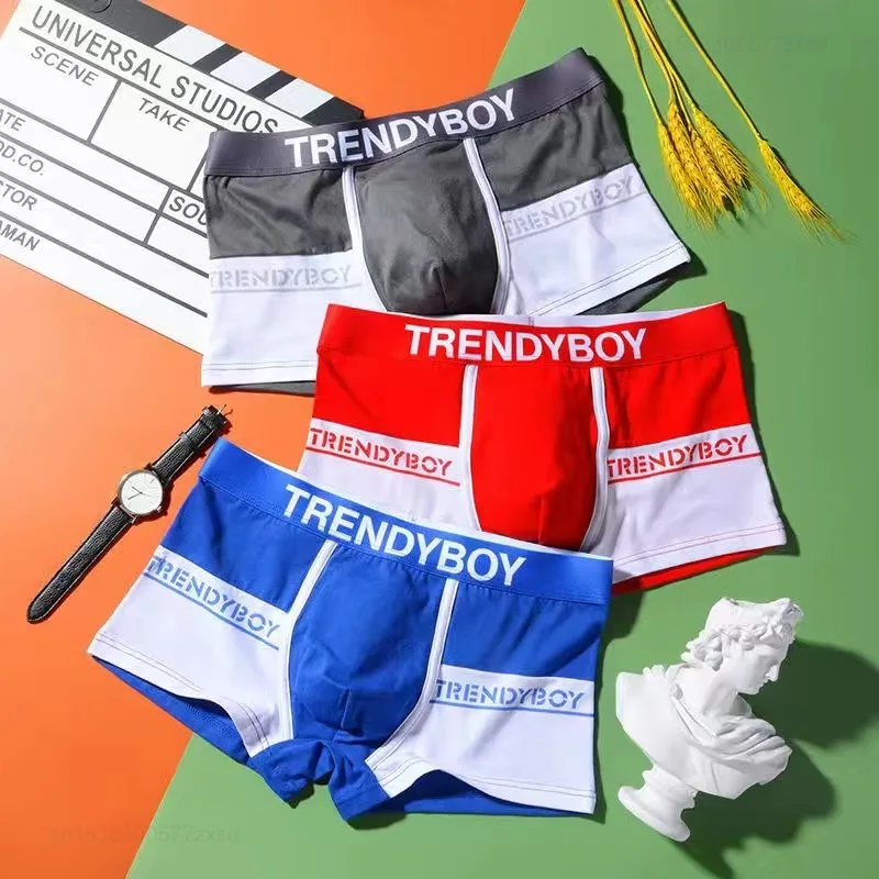 شاومي الرجال سراويل شخصية العصرية الرجال المطبوعة مثير الملابس الداخلية رجل الملاكمين فضفاضة الرجال مرونة السروال الرجال الملاكمة ملخصات