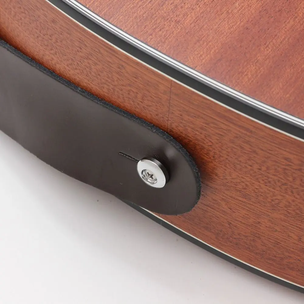 

2PCS Iron Guitar Strap Buttons Anti-slip Mushrooms Heads Guitar Strap End Pins Rose Gold Silver Guitar Strap Locks Guitar Class