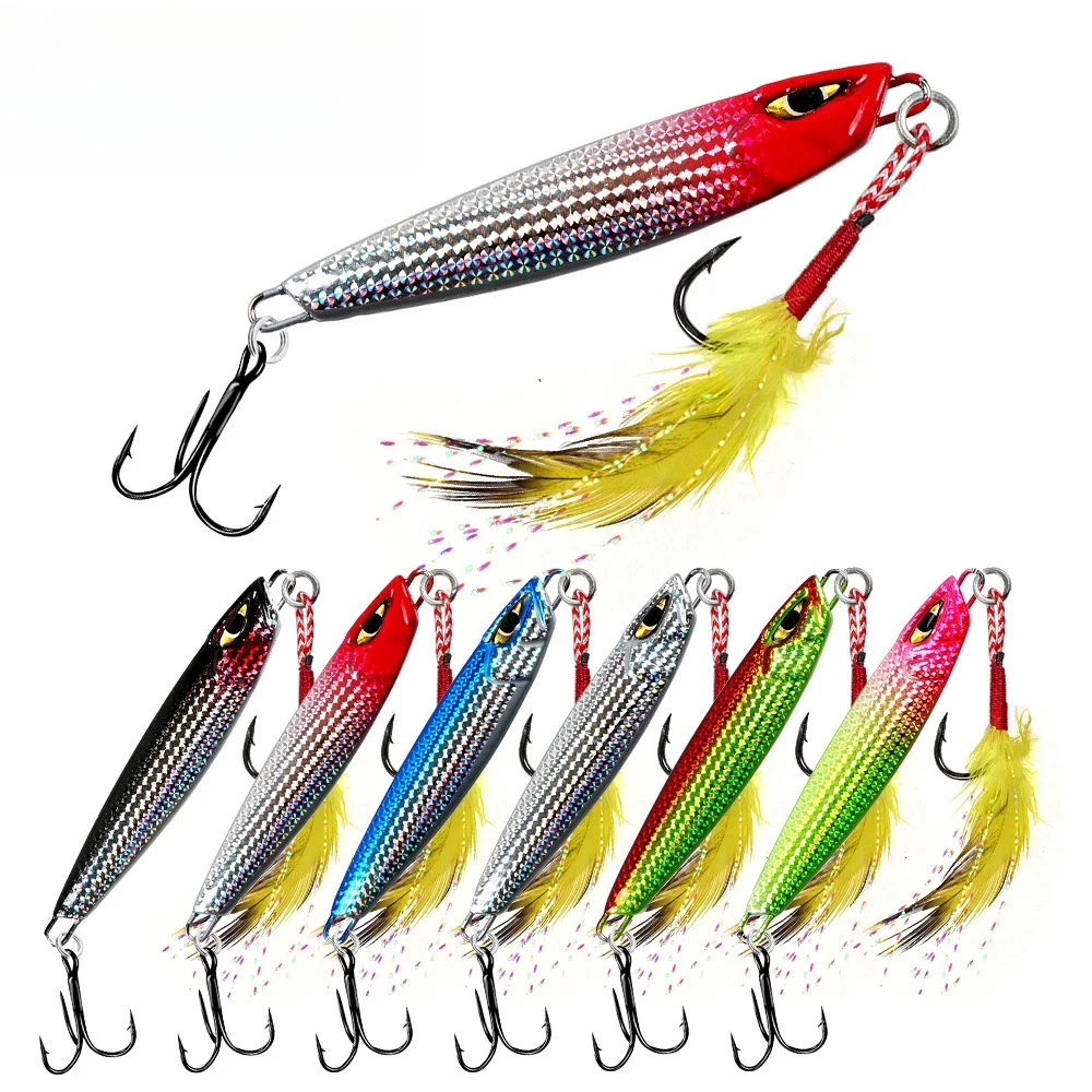 1 Stück Laserbeschichteter Spinnerbait für Weitwürfe, 7g-30g, Meeresangeln Drift- und Uferwurfköder Praktisches Angelzubehör