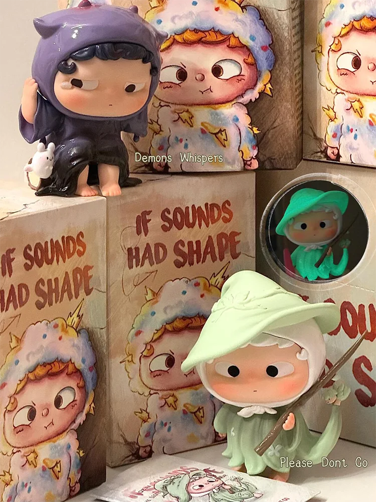 Ozai V5 If Sound Heeft Ook Shape Series Blind Box Schattig Speelgoed Tij Play Action Figure Tafelblad Versiering Een Mysterieus Verrassingsgeschenk