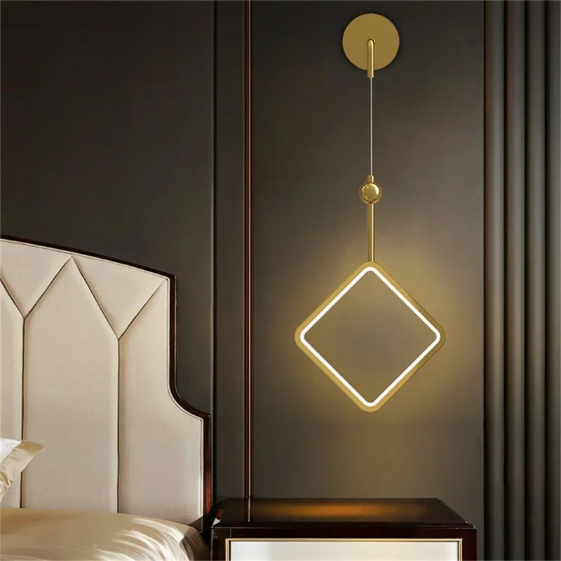 Modern Brass Chandelier Designer Minimalist LED Creative Design Interior Fixtures Embellishing Home Decoration Chandelier