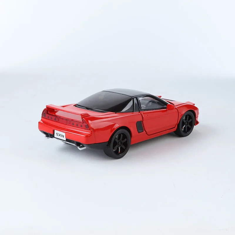 1:32 Scale Honda NSX Diecast Alloy Vehicle High End Simulation Models Doors Opened Pull Back Collection Kid Toy Gift Sound Light