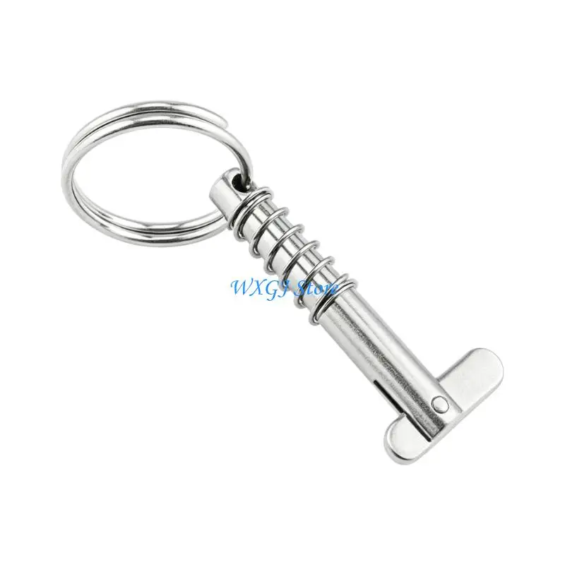 37JE Loop Handle Bimini Top Pin for Boat Hardware in Stainless Steel for Quick Marine Fastening and Replacement Maintenance