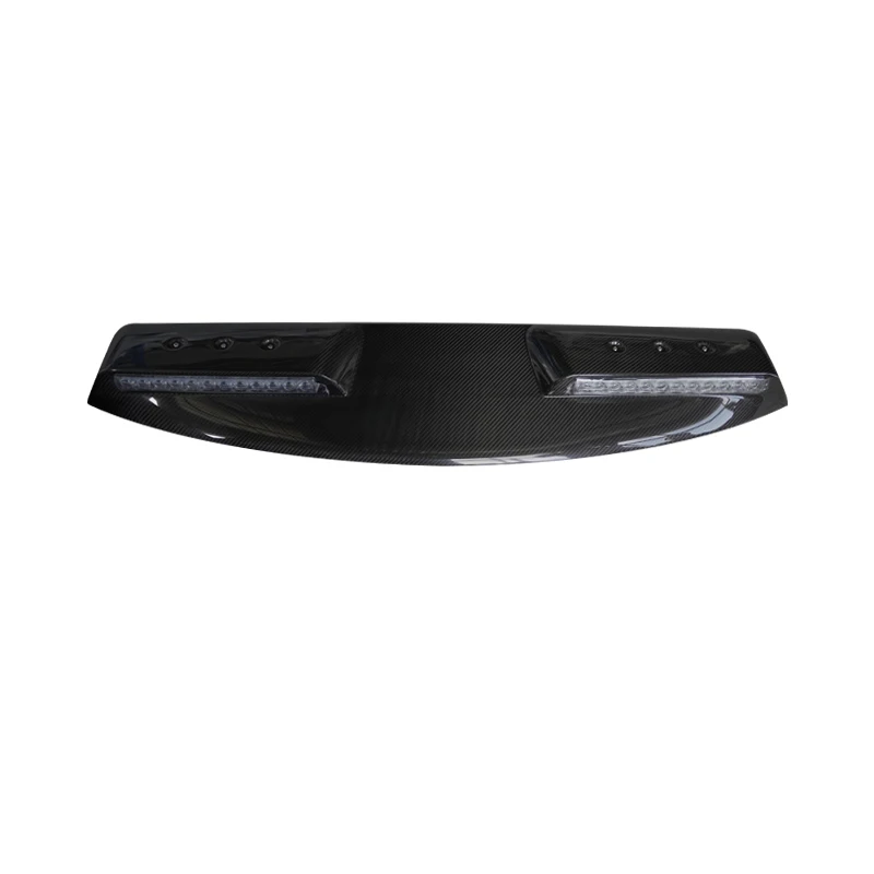 

Exterior Accessories 3K Twill Defender 90 110 130 Dry Carbon Fiber Roof Lights for Land Rover Top Lamp
