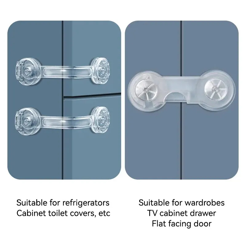 6 szt. Zamki do szafek dla dzieci szuflada z paskiem dziecko zapobiegająca otwieraniu zamek do lodówki klamra zabezpieczająca bezpieczeństwo w domu
