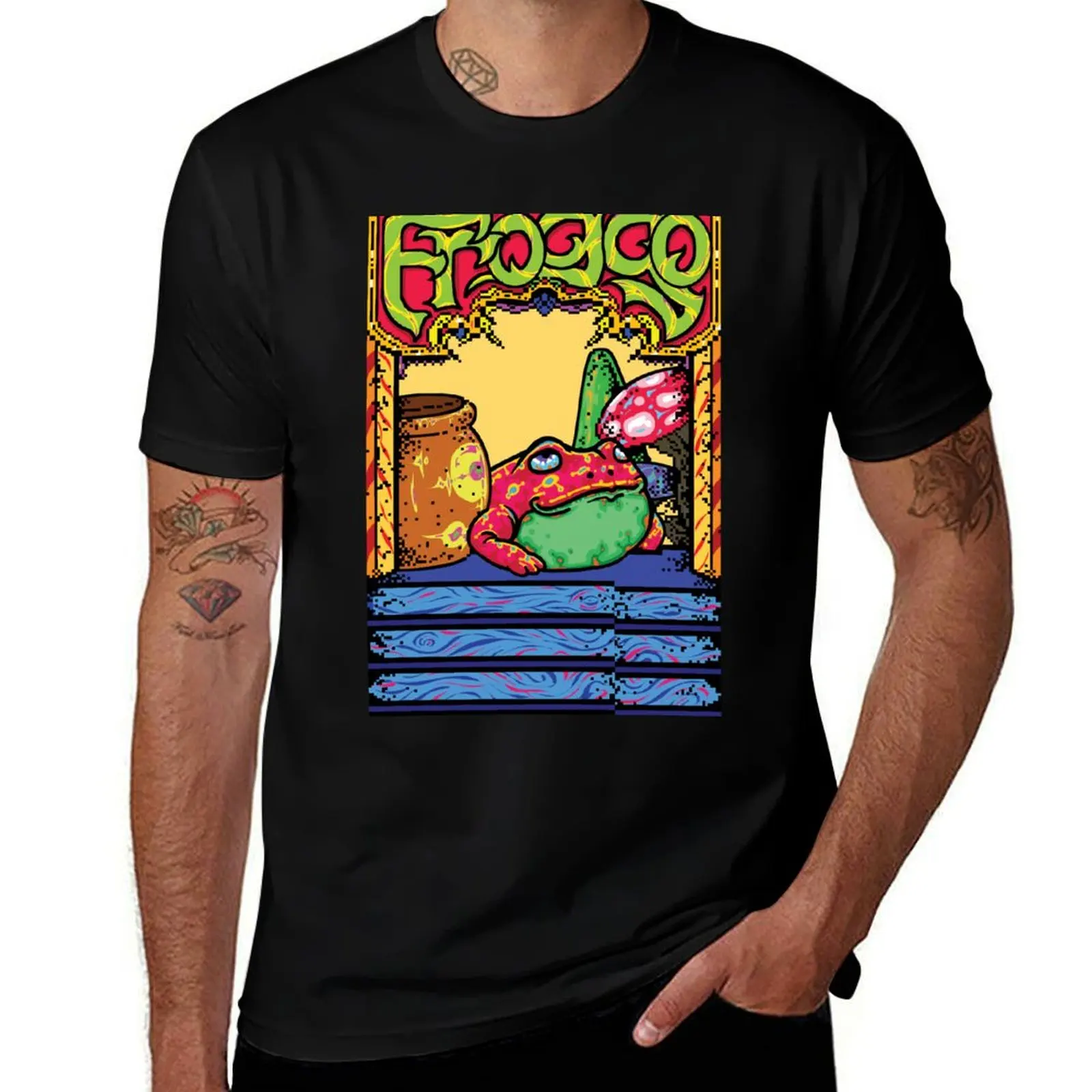 

Merchant Frog T-Shirt t shirts with prints t shirt man luxury man t shirts graphic T-Shirt