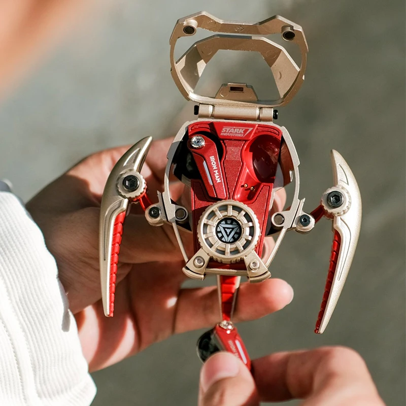 marvel-mr28-iron-man-mecha-auricolari-active-noise-auricolare-bluetooth-senza-fili-riduzione-del-rumore-semi-in-ear-gaming-regalo-per-ragazzi