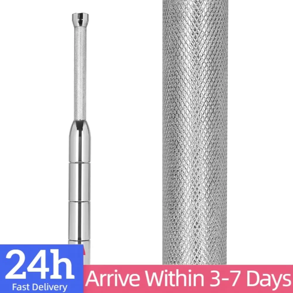 

Solid Pure Steel Barbell Wear Resist Strength Training Macebell Clubbell for Exercise Grips & Forearms Workouts