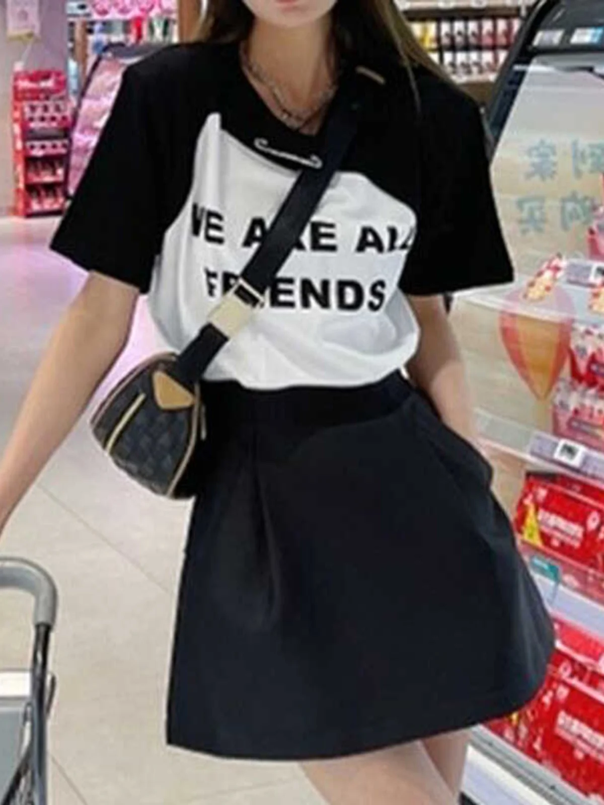 

Puffy ort Skirt High Waist A-Line ey Flower Bud Design Summer 2025 Women's Faion Anti-Light Walking Skirts