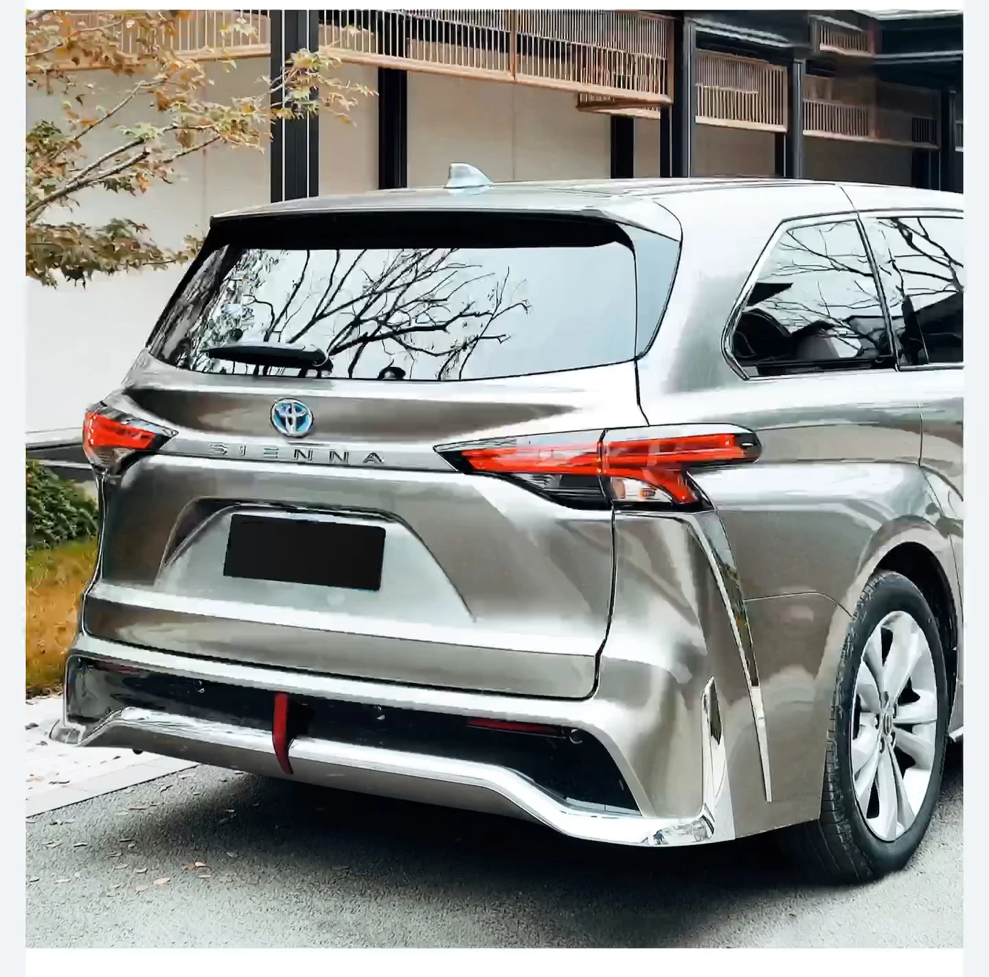 Senna Body Kit Modifikation, große Surround-Baugruppe, hintere Lippe, zerstörungsfreies In-Situ-Upgrade-Body-Kit