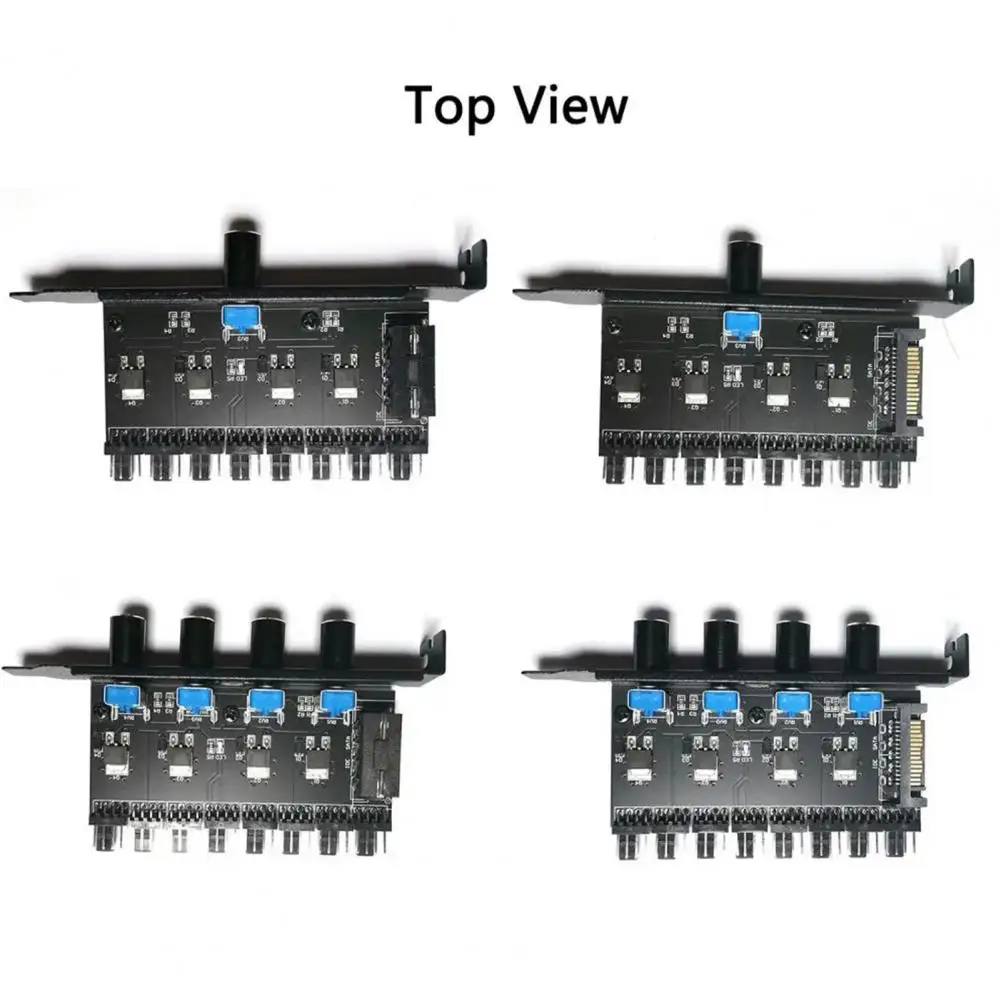 Voltage Control for Fan Speed Computer Temperature Control Switch for Pci Chassis Fan Speed Controller Sata Interface for Fan