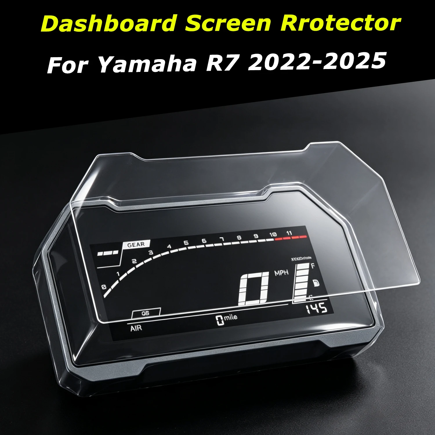 For Yamaha YZF-R7 YZFR7 yzf r7 2022-2025 Motorcycle Dashboard TFT Display Protection Film TPU Screen Protector Instrument Film
