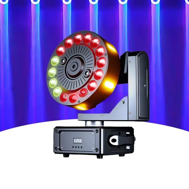New Mobile Ferris Wheel Ring Effect Light and Stepless Rotating Strobe Light Used in KTV