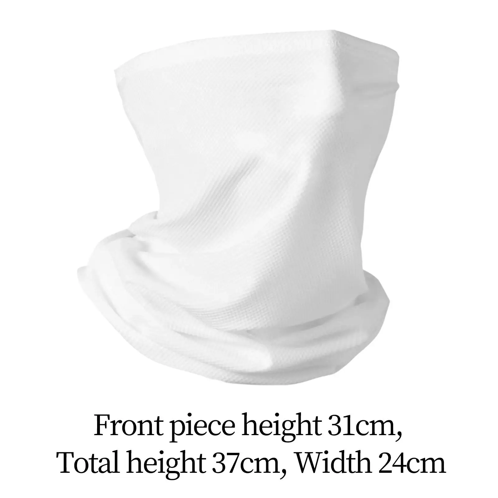 Verkoelende zonbescherming bivakmuts gezichtsmasker voor dames Ademende polyester nekbeschermer voor fietsen en wandelen