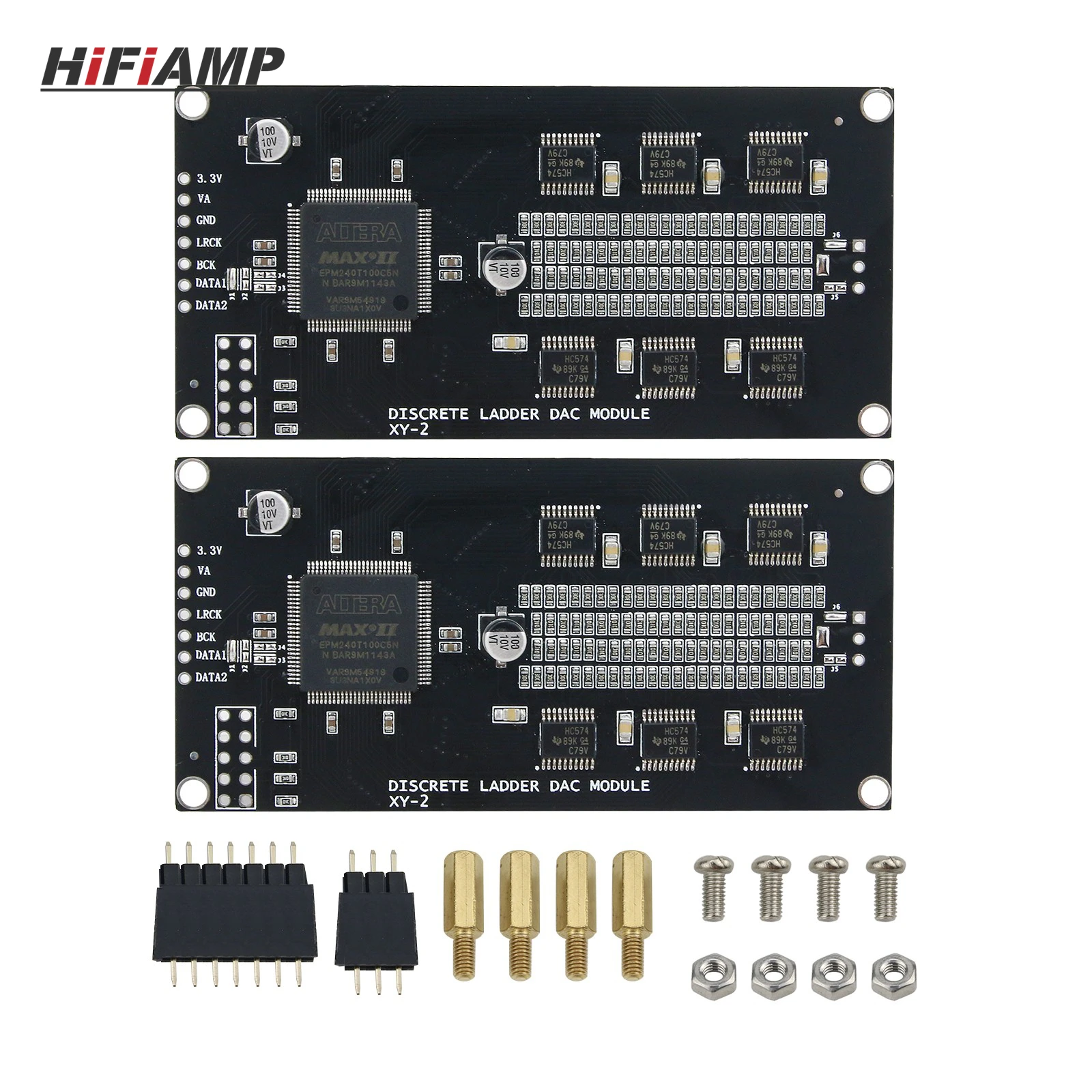 R2R Ladder Dac 24Bit - HiFiAMP XY-2 Discrete Ladder DAC Module