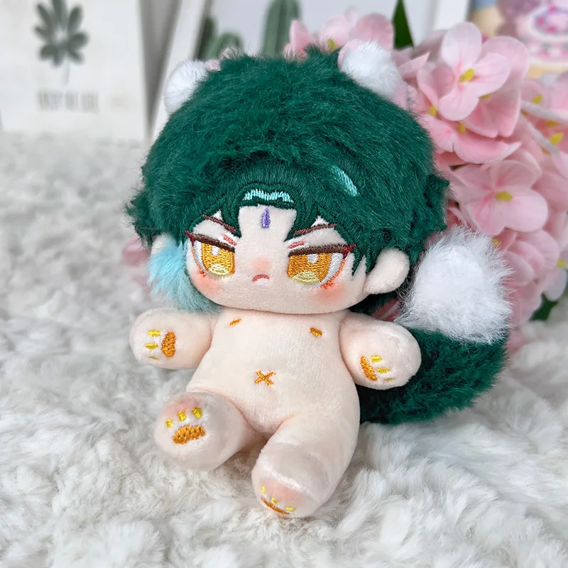 

Genshin Impact 10 см милая маленькая хлопковая кукла с ушками хвост школьная сумка кулон мультяшная плюшевая кукла игрушка брелок украшение подарок