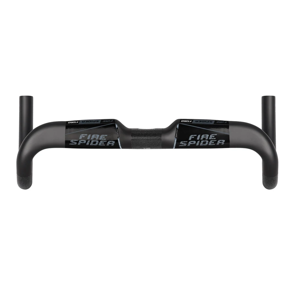 Road Bike Handlebar Drop Bar Aero Black Matte 31.8mm Lightweight Full Carbon Road Bike Handlebars For Road Bicycles Disc Brake