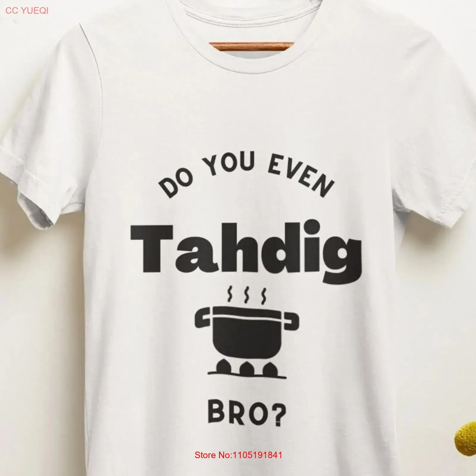 Funny Tahdig T Shirt Persian Food for Cook Birthday Lover of vintage Washed Comfortable Slightly Breathable
