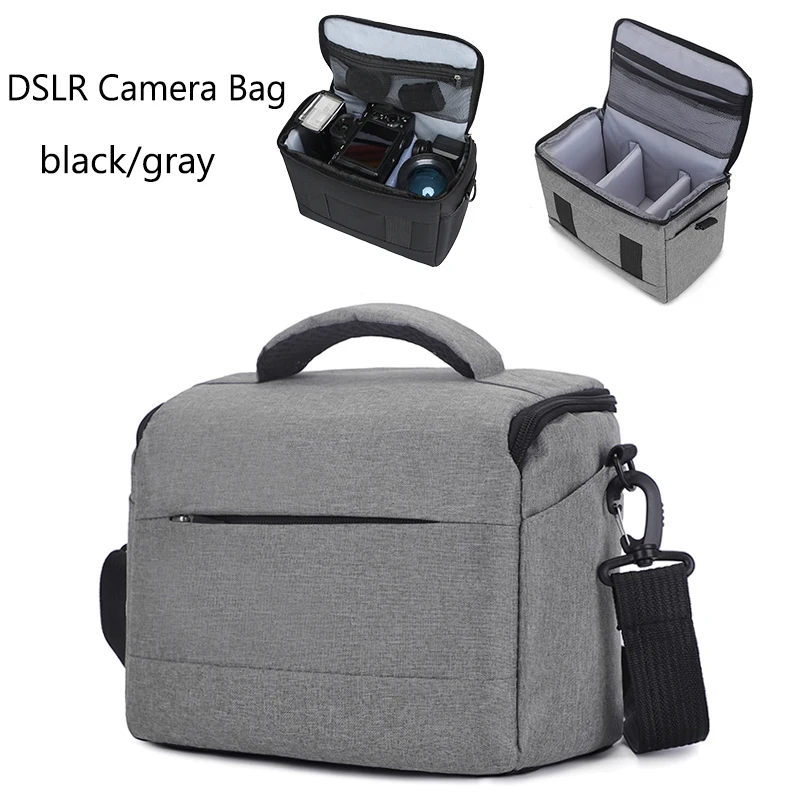 DSLR Camera Handbags Nylon Shoulder Bag Camera Portable Cameras Bag for Sony Nikon Canon Fuji Panasonic DSLR Camera