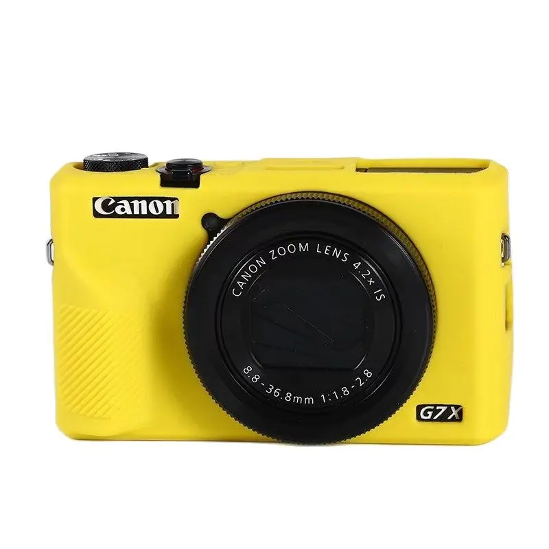 Camera Silicone Case Cover Protector for Canon G7X Mark 3 G7X III G7X3 Protective Body Cover Case Skin