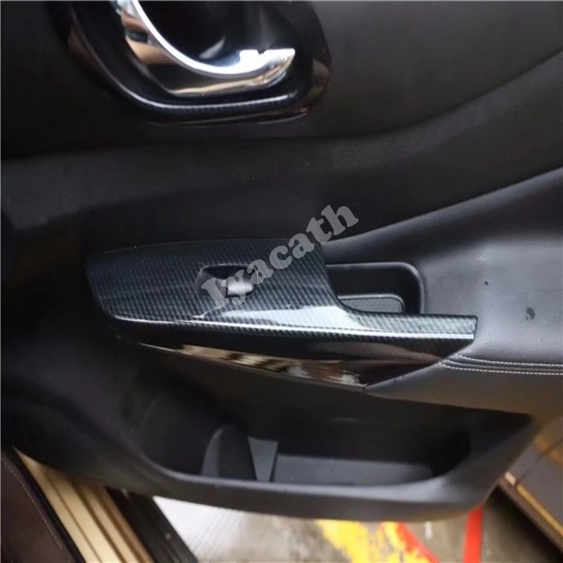 LHD RHD  2014-2019 For Nissan Navara NP300 ST terra Inner Door armrest  Window Lift Switch Button Panel Cover Trim Accessories view 4