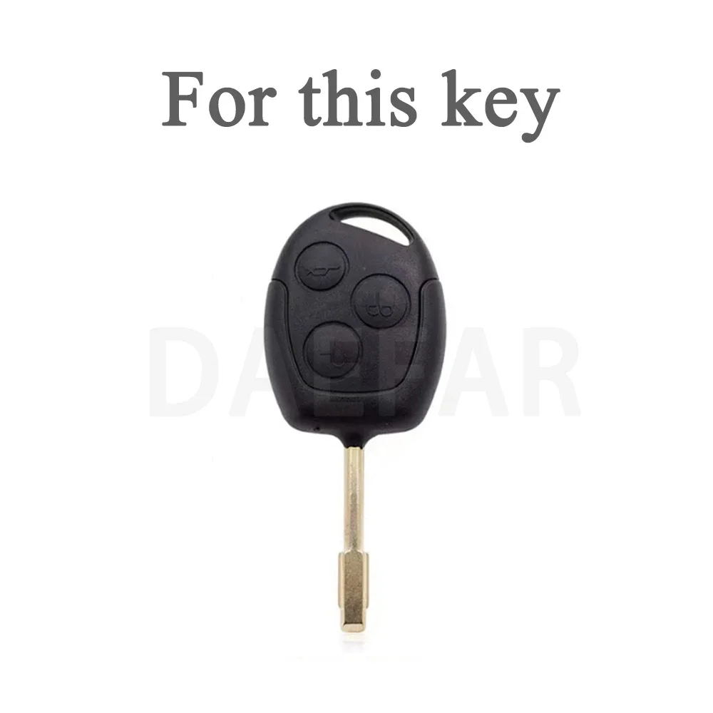 TPU Remote Car Key Cover Case Key Holder for Ford Focus Mk2 MK7 Mk5 Mk6 Fiesta Fusion Mondeo Mk3 Transit Street Ka