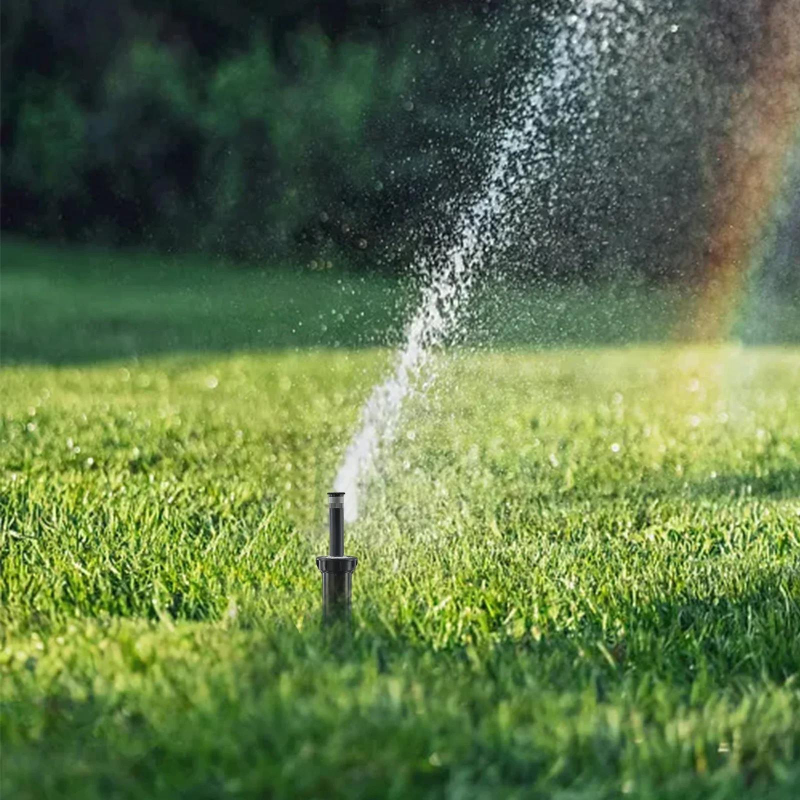 1/4 Inch Point Diffuser Sprinkler with 1/2 Inch Female Thread for Easy Integration into Existing Lawn Irrigation Setups