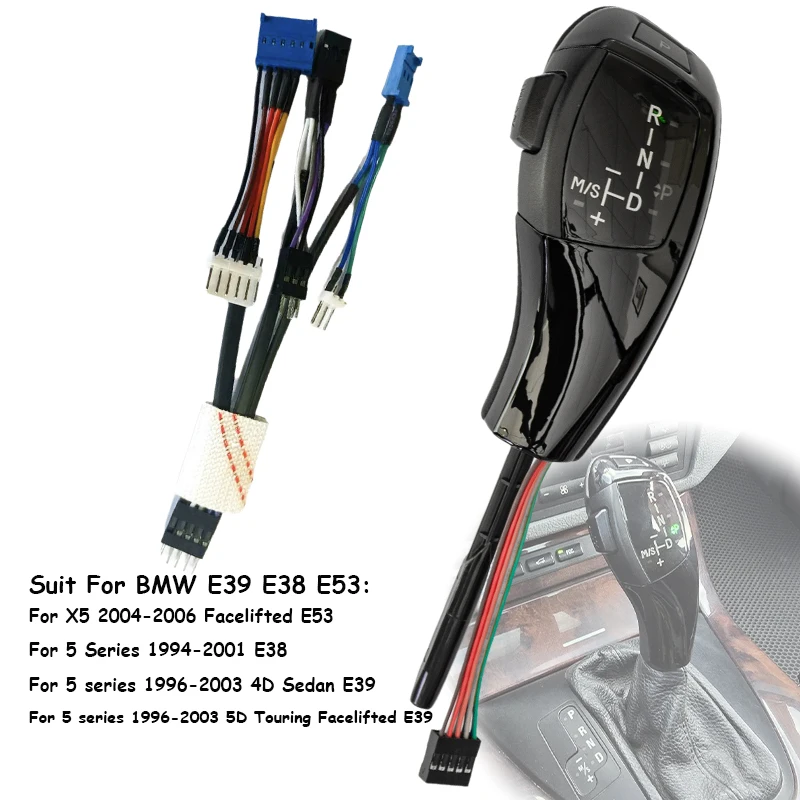 

Car LED Gear Shift Knob E39 Retrofit Kit Car Shiter Lever Stick For BMW 5 Series 1994-2003 E85 E38 Automobile Knob Accessories