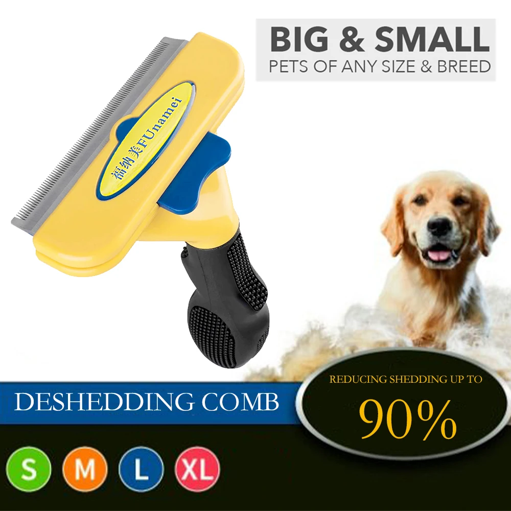 Pet Comb for Cat Dog Hair Removal Brush Pet Grooming Tools Hair Shedding Trimmer Comb Puppy Cleaning Supplies Dog Grooming