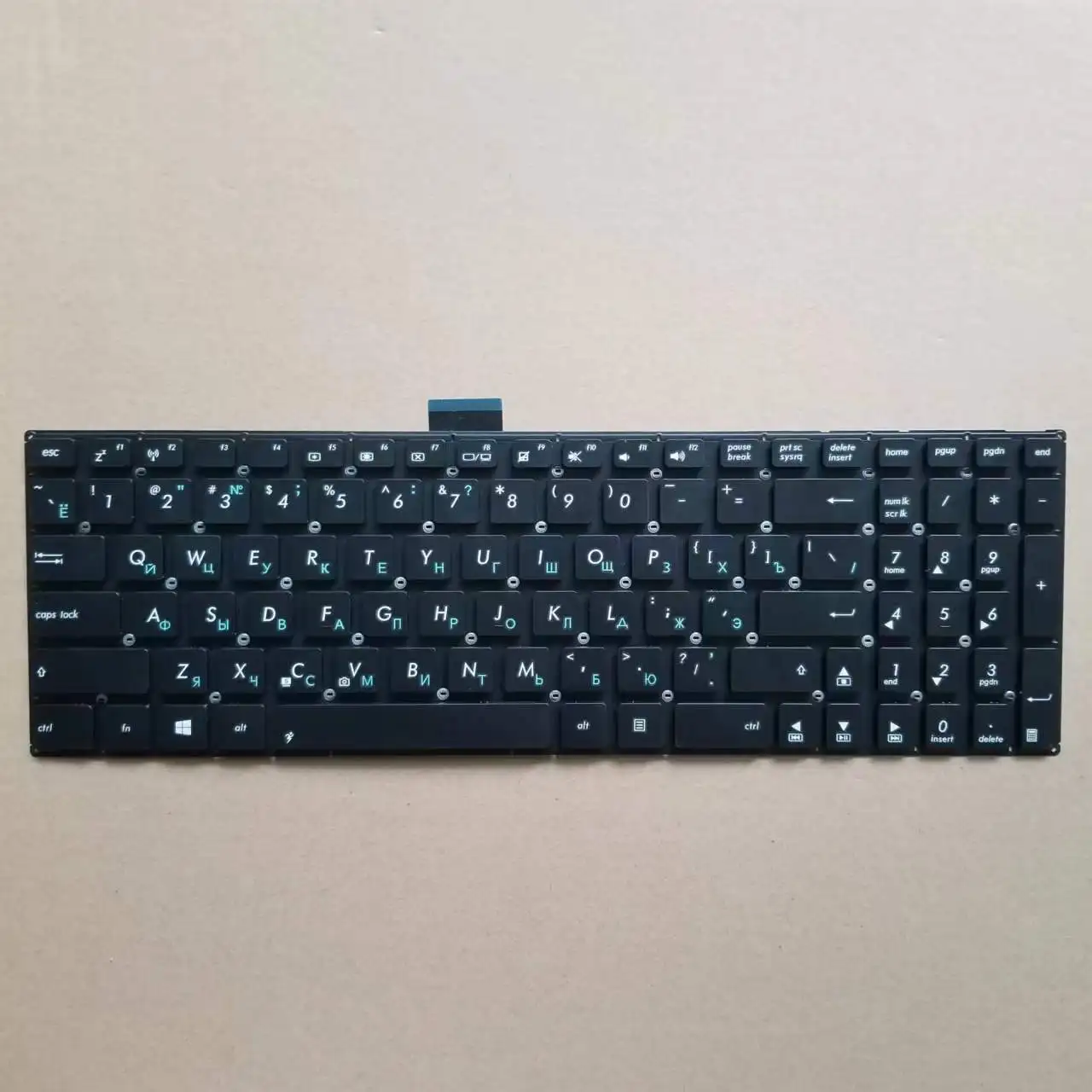 New RU Russian Keyboard For Asus X502 X502C X502CA X502EI X502X F502 Black Without Frame