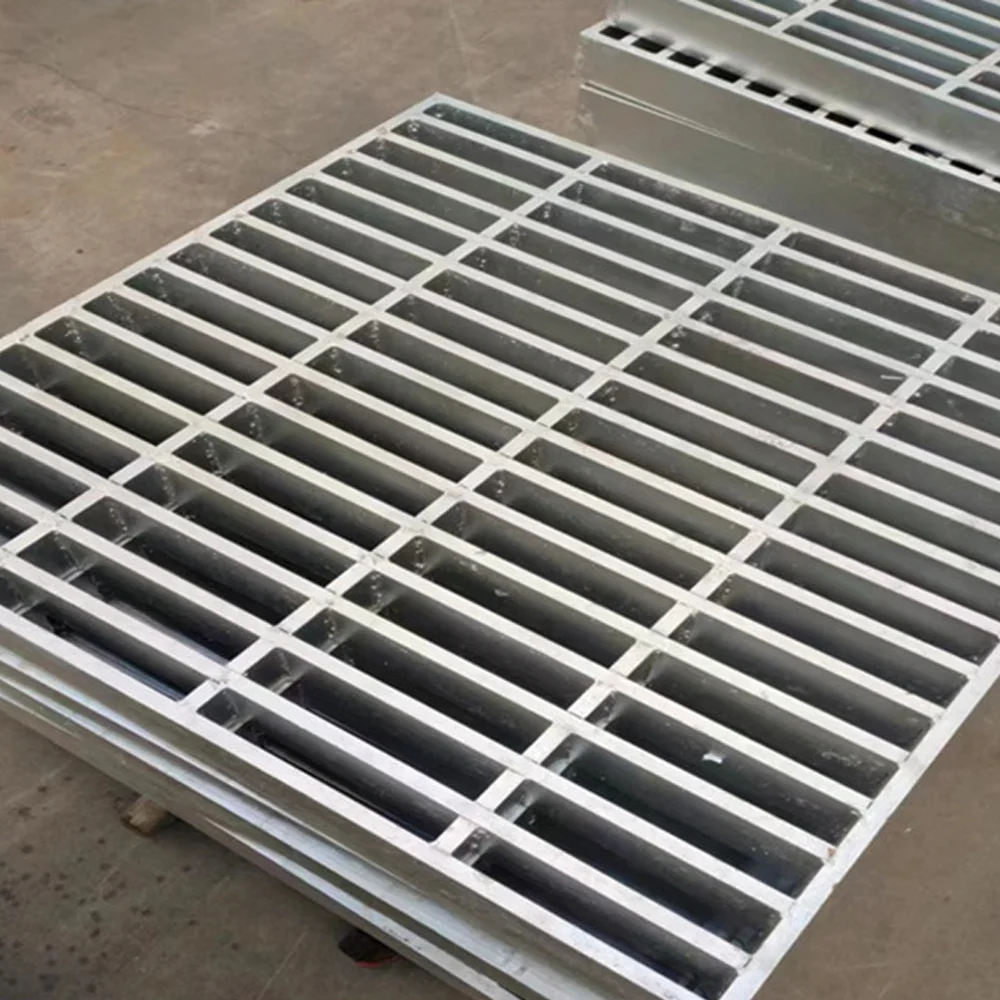 

Наружные промышленные оцинкованные оцинкованные дренажные дождевые вододы, ступенчатые решетки, решетки для стальных стержней, крышка канавы, стальная решетка