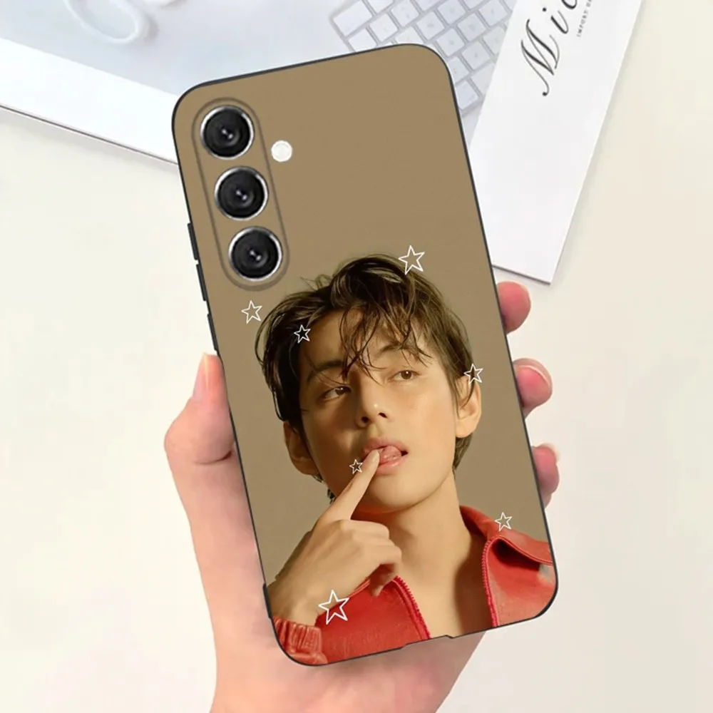 Kpop Star Phone Case For Samsung S21,S22 Ultra,S20,S30 plus,S22 plus,S23,S30 ultra 5G T-Taes H-HyungS Kim Silicone Cover