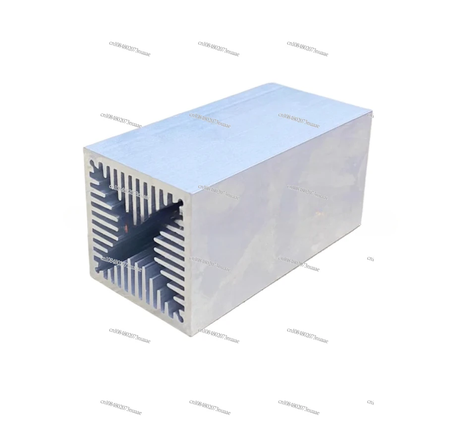 50*50*100 Wind Tunnel Heat Sink High Power Air-cooled Radiator Profile Electronic Triode Heat Sink Wind Tunnel Heat Dissipation