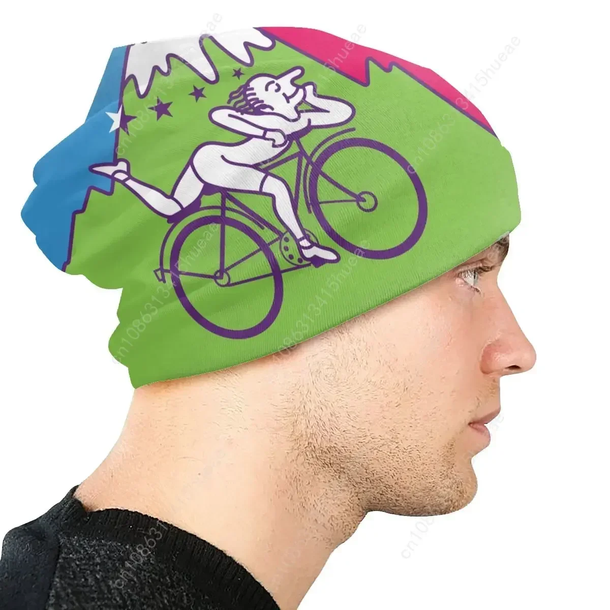 ألبرت هوفمان LSD الدراجات يوم بونيه فام متماسكة Skullies Beanies قبعة الخريف الشتاء الدافئة حمض نشاف قبعات صغيرة مترهل