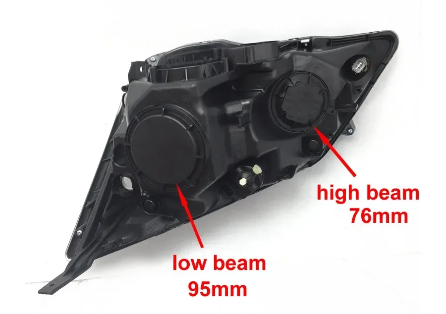 1pcs For Honda CRV CR-V 2007-2011 Front Headlamp Back Cover Plastic Waterproof Dust-proof Seal Cover Dust Cover