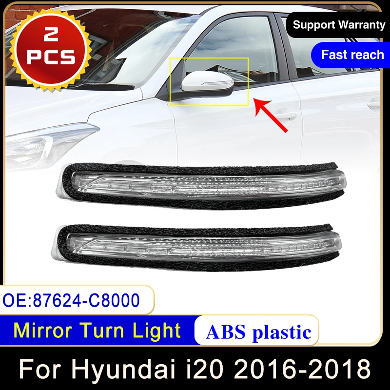 87624b: Espejo retrovisor trasero con luz de giro LED para Hyundai i20 GB IB 2016-2018 – Evaluación técnica y experiencia real