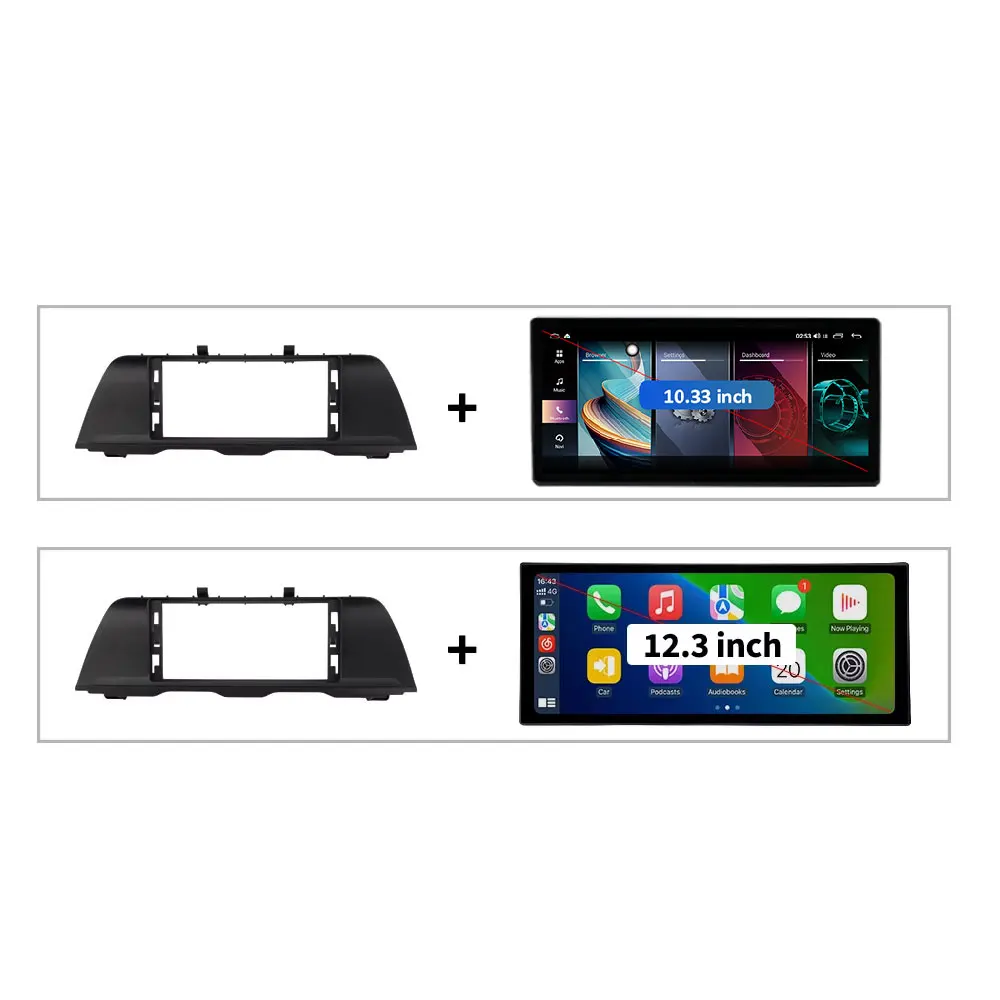 Autoradio für BMW 5er F10 F11 2011 2012 - 2017 Multimedia-Videoplayer Android Auto Carplay Stereo GPS Qled-Bildschirm WLAN