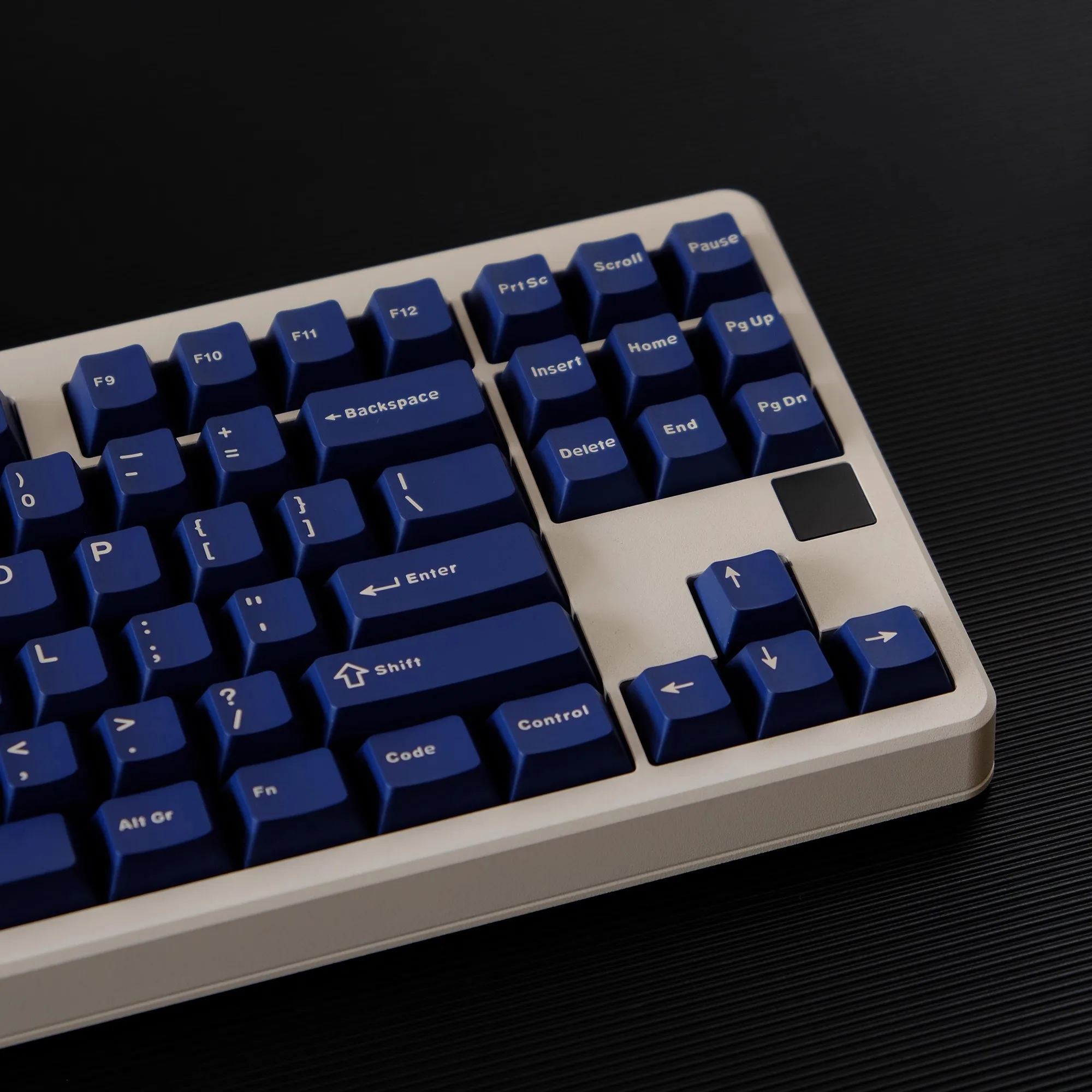 114 Keys/set Aifei Mixed Light Blue Keycaps ABS Double Shot Key Caps Cherry Profile Keycap For MX Switch Keyboard Split Spacebar