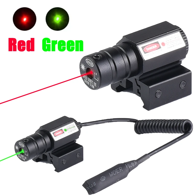 Hunting Red/Green Laser Powerful Outdoor Sight Accsesories Sports Long Distance Hunting Laser Calibrator 11/20mm Guide Rail