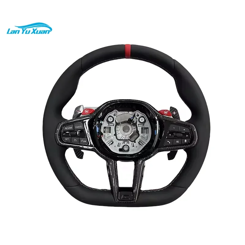 

Carbon Fiber Steering Wheel for M3 M4 F30 F32 F80 F82 G80 G82 for Bmw 2024 cs Steering Wheel