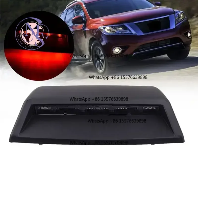 1Pc Rear High Mount Third Brake Light 26590-3RA0A, Auto 3rd Stop Lamp Replacement Spare Part