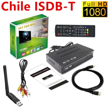 Peru ISDB-T Set Üstü Kutusu 1080 P HD Karasal Dijital TV Ayar Video Yayın TV Alıcısı HDMI RCA Arayüz Kablosu ile