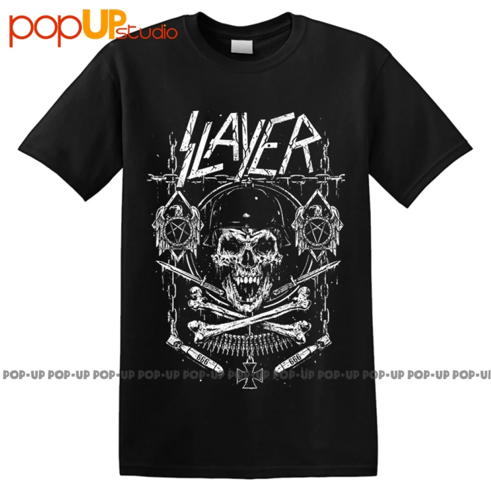 SLAYER - 'Skull \u0026 Bones Revised' T-Shirt