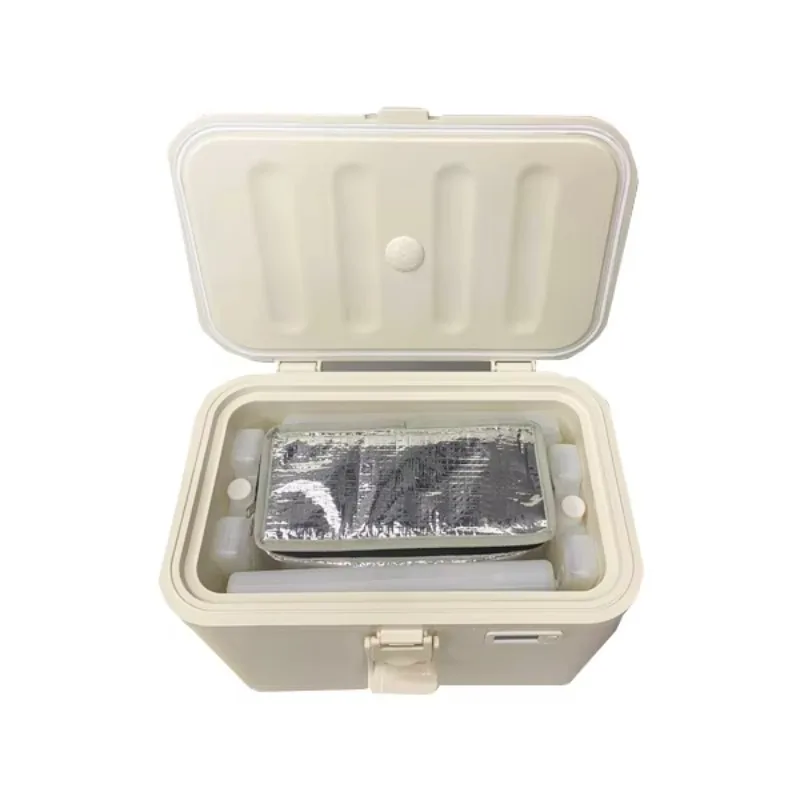 12L Portable Medical Insulin Vaccine Biological Transport Cooler Box - view 4