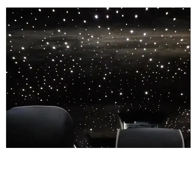 الغلاف الجوي الداخلي الألياف الضوئية LED سيارة المحيطة مصباح Led سقف السيارة الخفيفة RGB #1