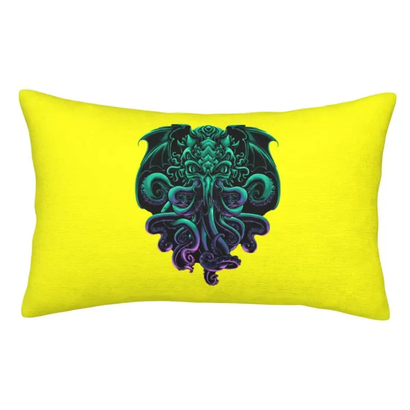 Custom Cool H.P. Lovecraft Cthulhus Pillow Case The Old God of R'lyeh Nordic Cushion Cover Pillowcase